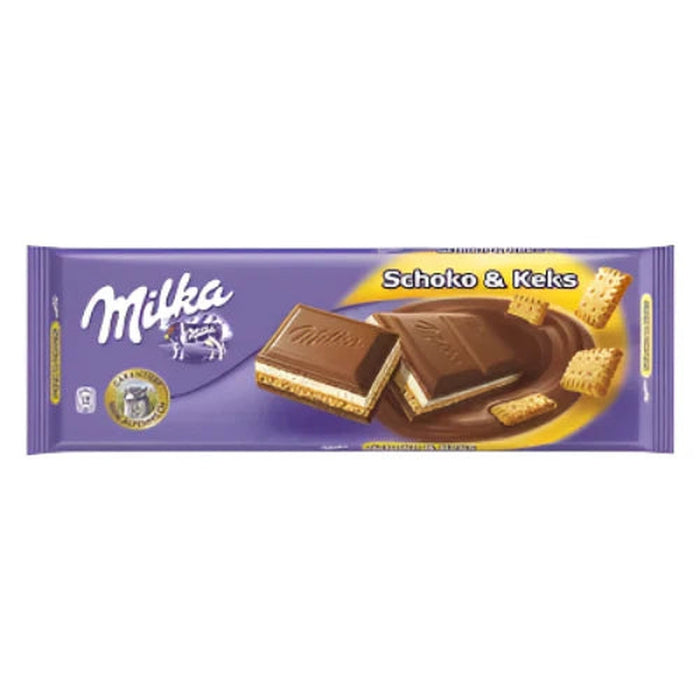 milka Ciocolata cu Biscuiti 300 g - WALTI WALTI