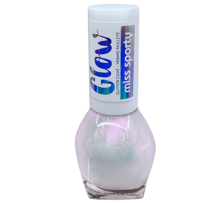 miss sporty Glow Glitter lac de unghii 010 Icy Blush, 7 ml WALTI
