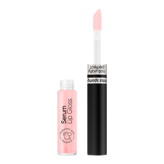 miss sporty Serum Lip luciu de buze 30 Transparent Pink, 1 buc WALTI