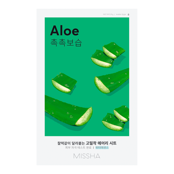 MISSHA Mască de față hidratantă cu extract de aloe vera, 1 buc - WALTI WALTI