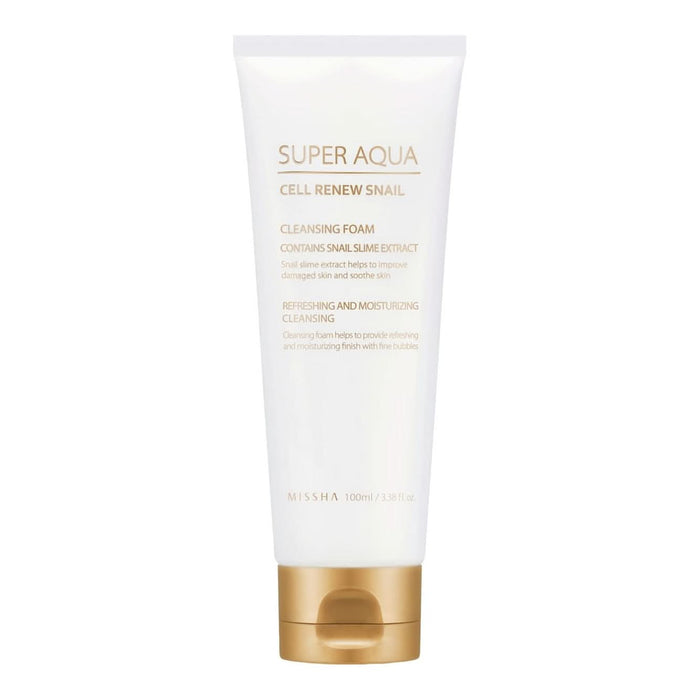 MISSHA Spumă de curățare pentru față cu extract de melc, 100 ml WALTI