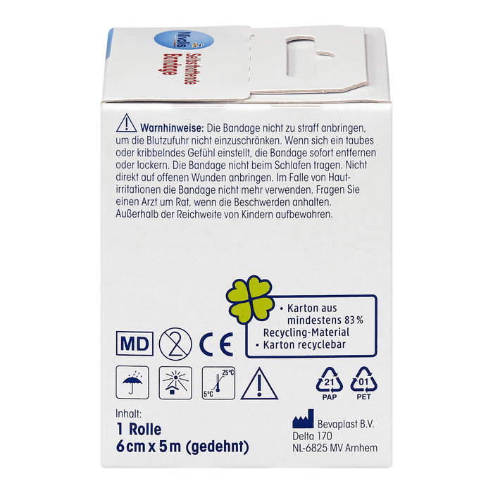Mivolis Bandaj autoadeziv 5m x 6cm, 1 buc WALTI