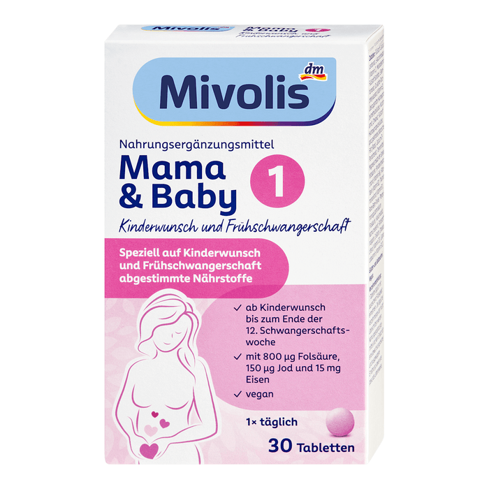 Mivolis Comprimate Mama & Bebeluș 1, 30 buc WALTI