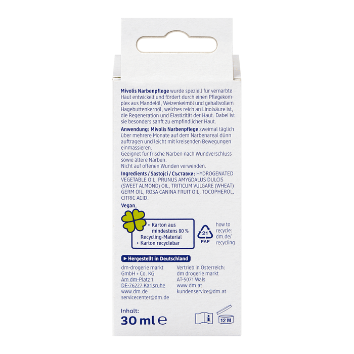 Mivolis Cremă pentru îngrijirea cicatricilor, 30 ml WALTI