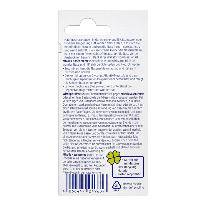 Mivolis Cremă pentru nas, 10 ml WALTI