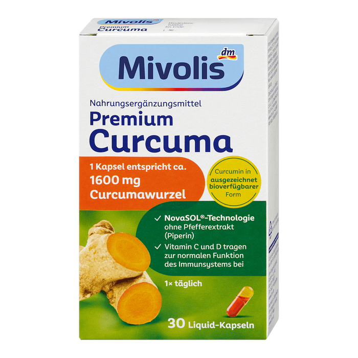 Mivolis Curcuma Premium, 19 g WALTI