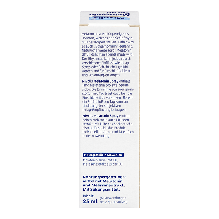 Mivolis Spray cu melatonină, 25 ml WALTI