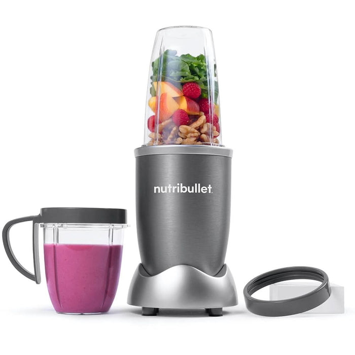 Blender NUTRIBULLET Original NB606DG, 0.7l, 1 treapta viteza, 600W, argintiu-gri WALTI