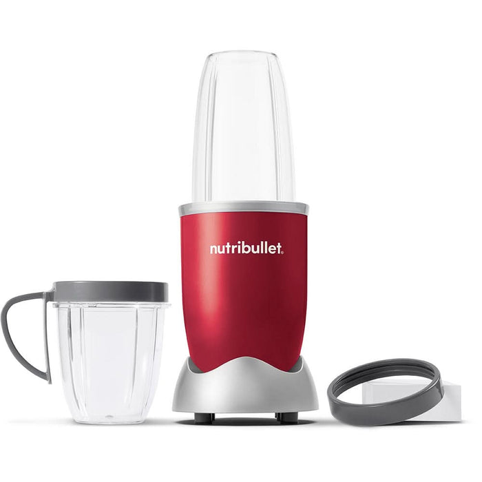 Blender NUTRIBULLET Original NB606R, 0.7l, 1 treapta viteza, 600W, rosu-argintiu WALTI