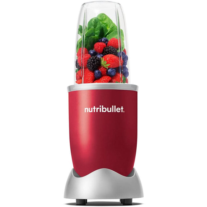 Blender NUTRIBULLET Original NB606R, 0.7l, 1 treapta viteza, 600W, rosu-argintiu WALTI