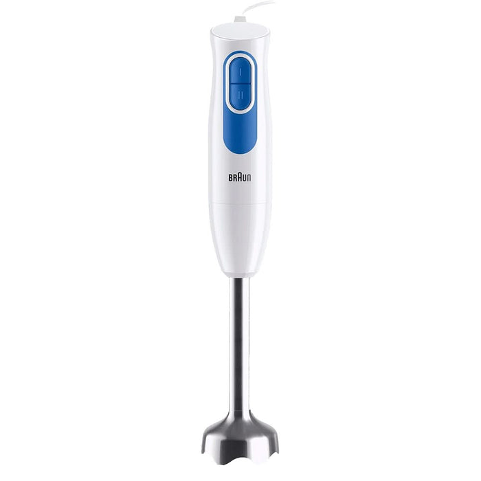 Mixer vertical BRAUN MQ20.001M, 0.6l, 600W, 2 trepte viteza, alb-albastru WALTI