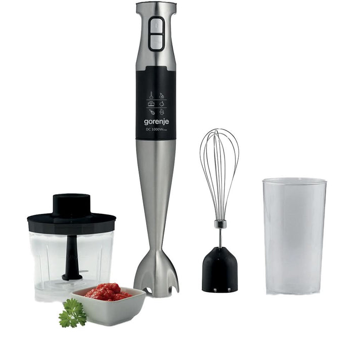 Mixer vertical GORENJE HBX1000E, 0.7l, 1000W, viteza variabila, argintiu-negru WALTI