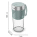 Mini blender TEFAL Lightmix BL1C0430, 0.3l, 1 treapta viteza, verde deschis-argintiu - WALTI WALTI