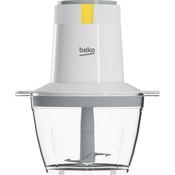 Mini tocator BEKO CHP62522W, 0.5l, 500W, 1 treapta viteza, alb-gri WALTI