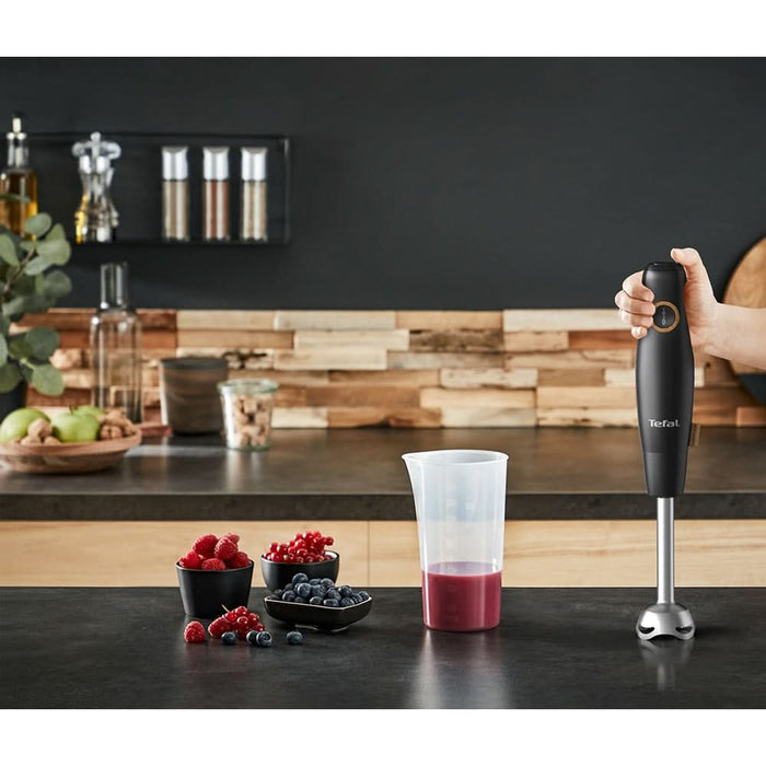 Mixer vertical TEFAL EcoRespect HB46E838, 0.8l, 600W, 2 trepte viteza, negru WALTI
