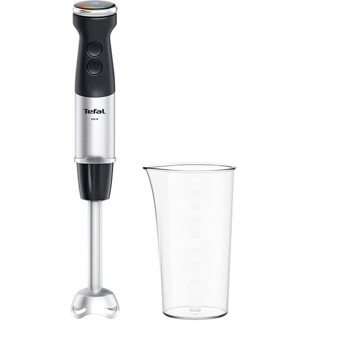 Mixer vertical TEFAL Quickchef+ HB671830, 0.8l, 1000W, 20 trepte viteza, negru-argintiu WALTI