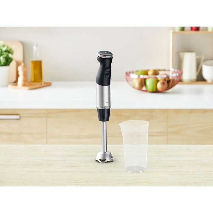 Mixer vertical TEFAL Quickchef+ HB671830, 0.8l, 1000W, 20 trepte viteza, negru-argintiu WALTI