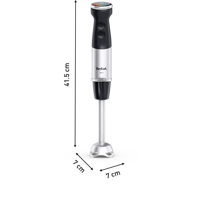 Mixer vertical TEFAL Quickchef+ HB67G830, 0.8l, 1000W, 20 trepte viteza, negru-argintiu WALTI