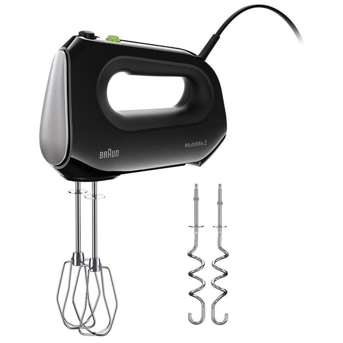 Mixer de mana BRAUN MultiMix 2 HM2110BK, 500W, 4 trepte viteza, negru WALTI