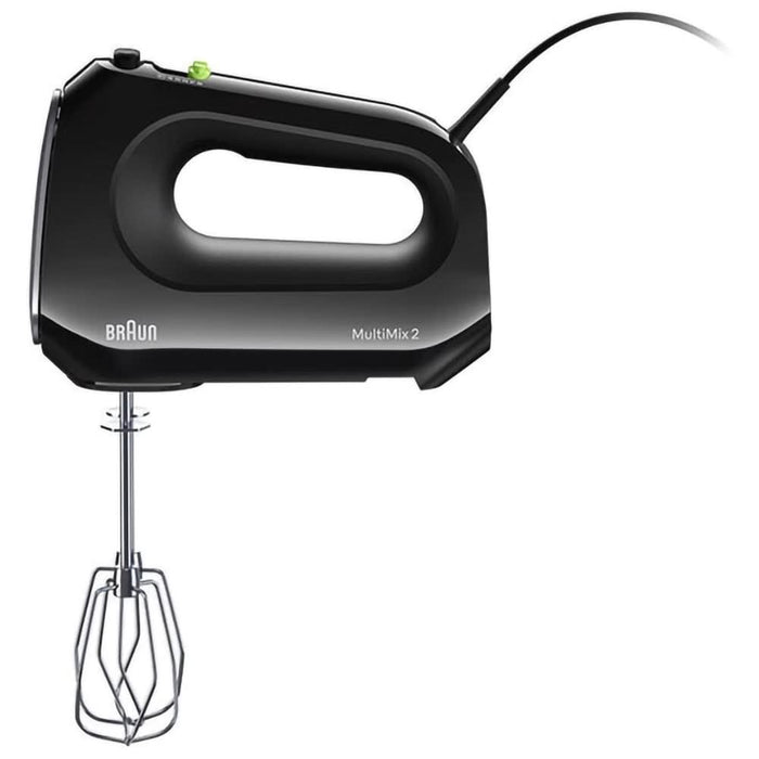 Mixer de mana BRAUN MultiMix 2 HM2110BK, 500W, 4 trepte viteza, negru WALTI