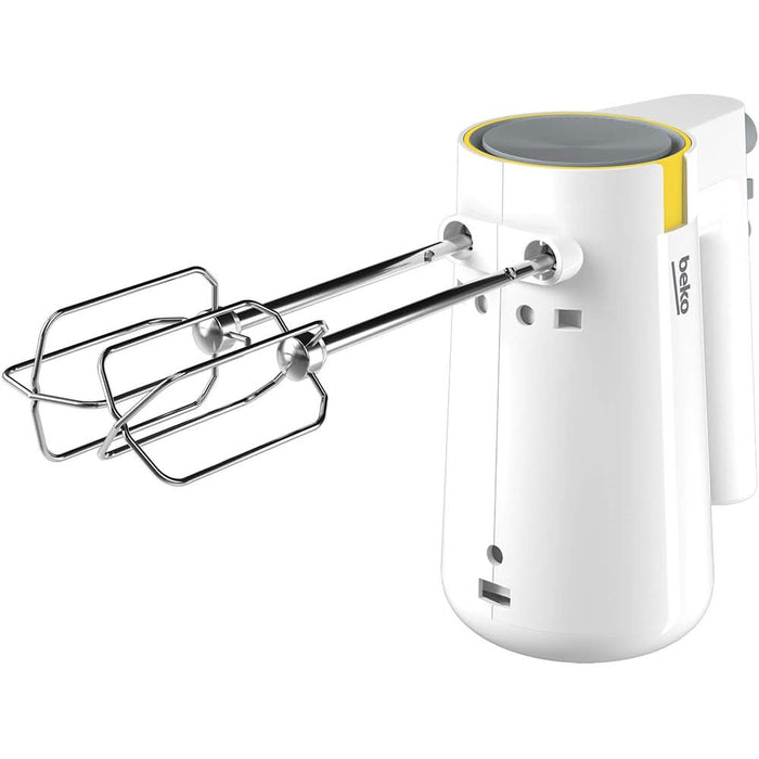 Mixer de mana BEKO HMM62404W, 425W, 5 trepte viteza, alb-gri WALTI