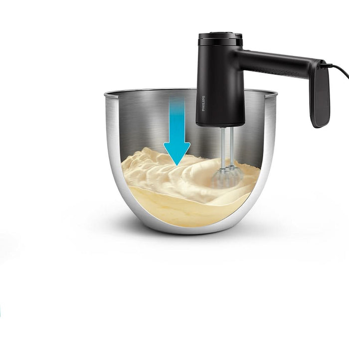 Mixer vertical PHILIPS Seria 5000 HR3781/00, 500W, 5 trepte viteza, negru - WALTI WALTI