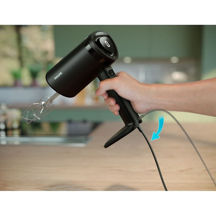 Mixer vertical PHILIPS Seria 5000 HR3781/00, 500W, 5 trepte viteza, negru - WALTI WALTI