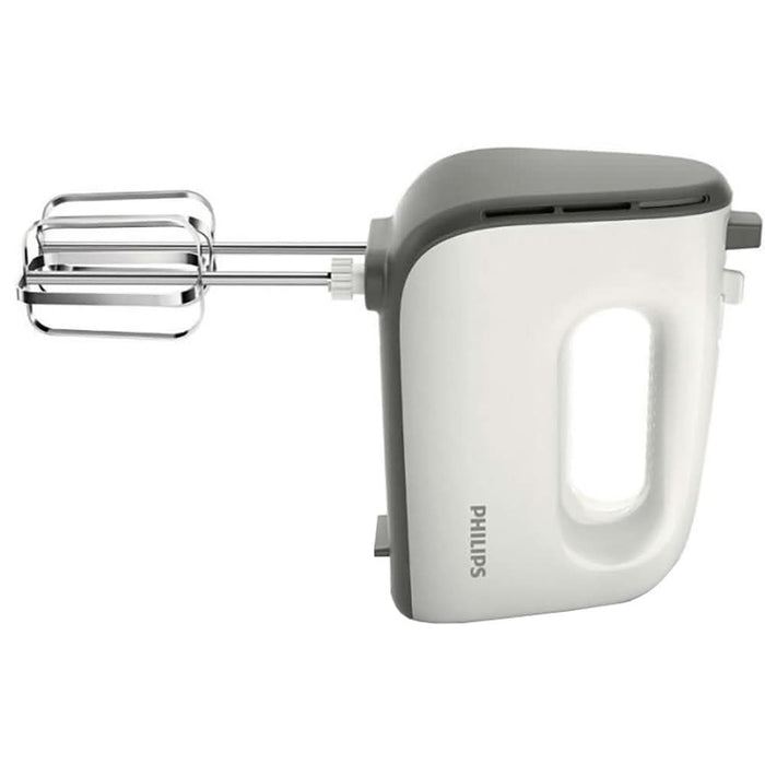 Mixer vertical PHILIPS Viva Collection HR3740/00, 450W, 5 trepte viteza, alb-gri WALTI