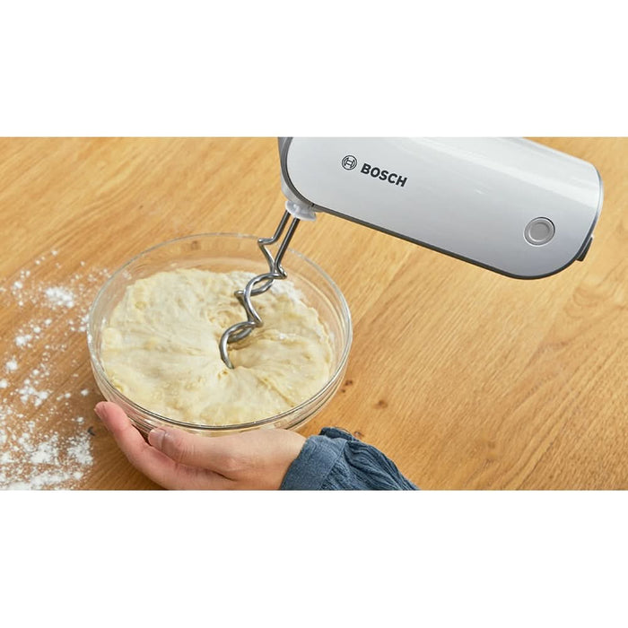 Mixer de mana BOSCH MFQ49300, 850W, 5 trepte viteza, alb-gri inchis WALTI