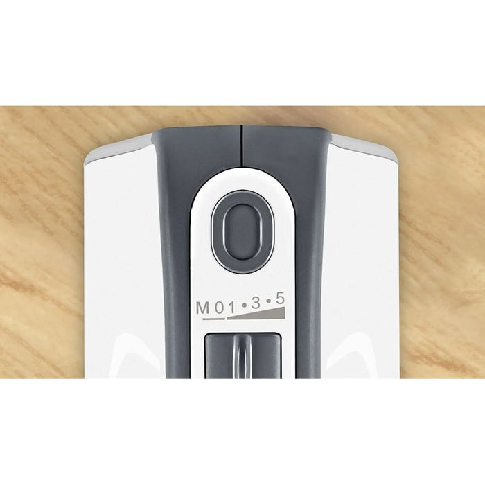 Mixer de mana BOSCH MFQ49300, 850W, 5 trepte viteza, alb-gri inchis WALTI