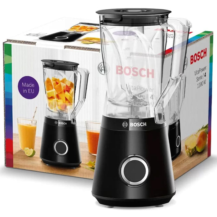 Blender BOSCH VitaPower Serie 4 MMB6141B, 1.5l, 1200W, 2 trepte viteza, negru WALTI