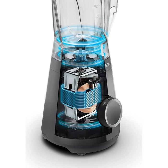 Blender BOSCH VitaPower Serie 4 MMB6141B, 1.5l, 1200W, 2 trepte viteza, negru WALTI