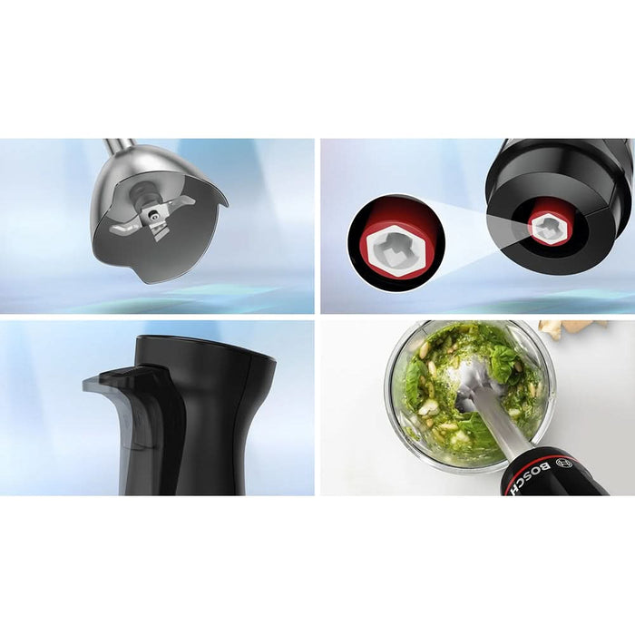Mixer vertical BOSCH MSM4B624, 1l, 1000W, viteza variabila, negru-argintiu WALTI