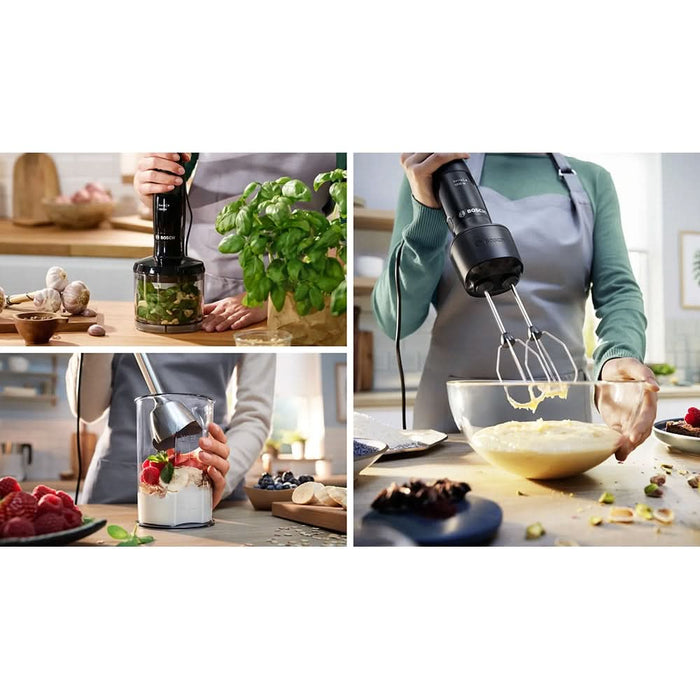 Mixer vertical BOSCH MSM4B624, 1l, 1000W, viteza variabila, negru-argintiu WALTI