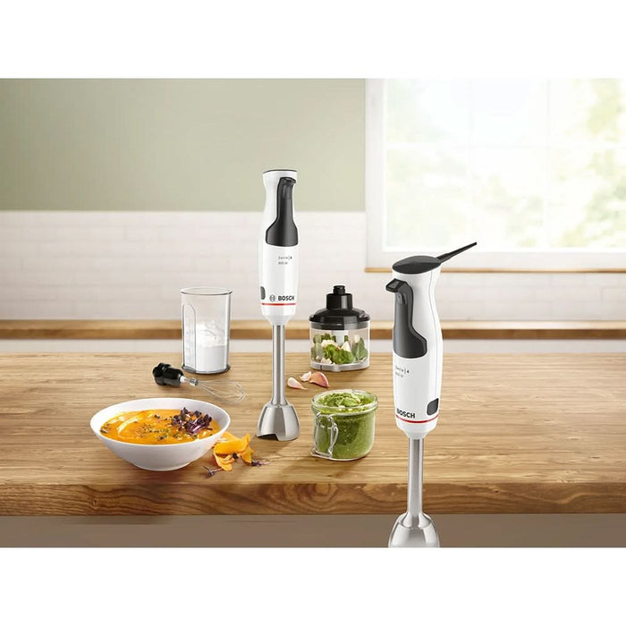 Mixer vertical BOSCH ErgoMaster Seria 4 MSM4W421, 1l, 800W, viteza variabila, alb-negru WALTI