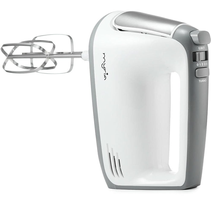 Mixer cu bol MYRIA MY4024, 3.4l, 300W, 5 trepte viteza, alb-gri WALTI