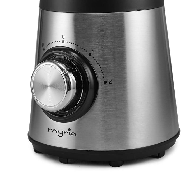 Blender MYRIA MY4432, 1.5l, 500W, 2 trepte viteza, argintiu-negru WALTI
