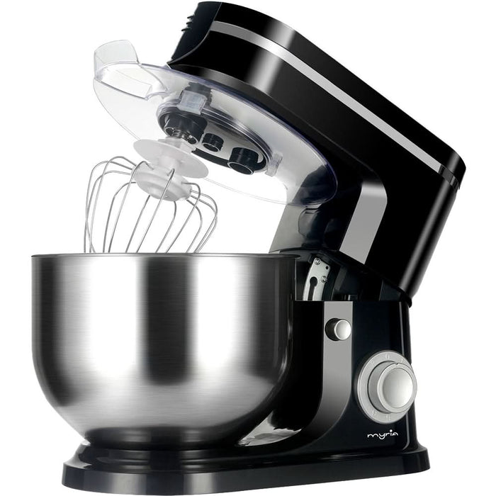 Robot de bucatarie MYRIA MY4713, vas 6l, blender 1.5l, 1500W, 6 trepte viteza, negru-argintiu WALTI