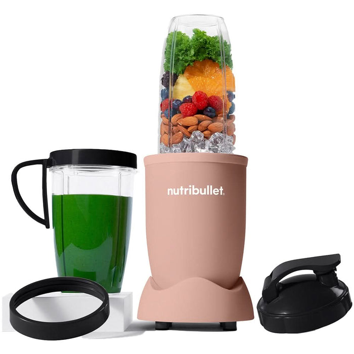 Blender NUTRIBULLET Pro Mineral NB907MACL, 0.9l, 1 treapta viteza, 900W, roz - WALTI WALTI
