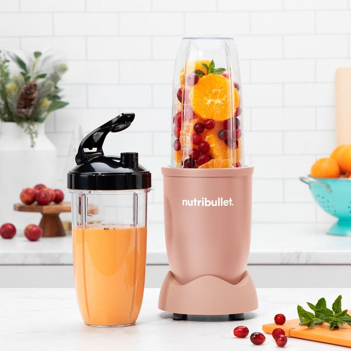 Blender NUTRIBULLET Pro Mineral NB907MACL, 0.9l, 1 treapta viteza, 900W, roz - WALTI WALTI