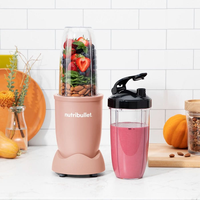 Blender NUTRIBULLET Pro Mineral NB907MACL, 0.9l, 1 treapta viteza, 900W, roz - WALTI WALTI