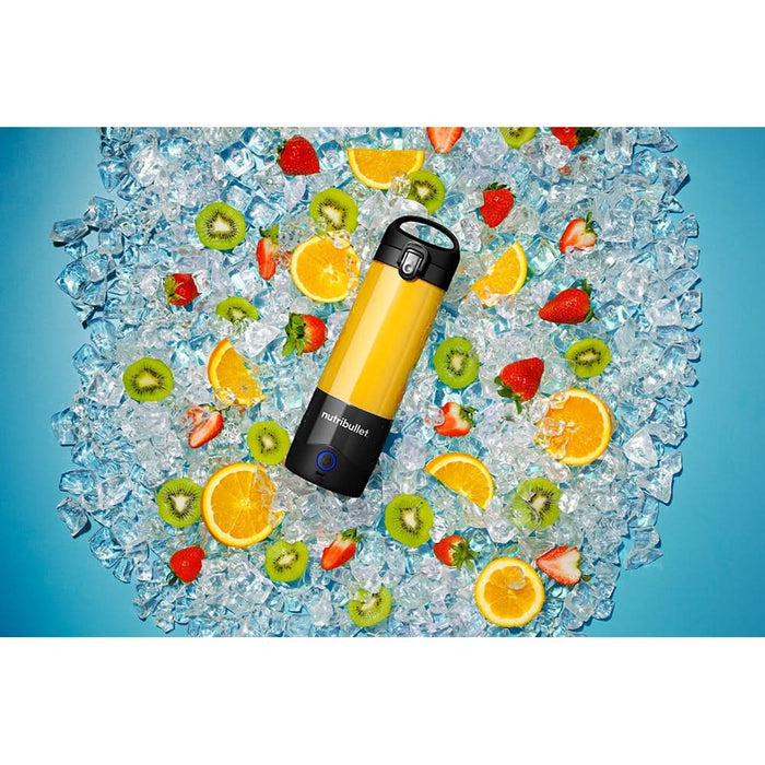Blender portabil NUTRIBULLET NBP003B, 0.475l, 1 treapta viteza, USB-C, negru - WALTI WALTI