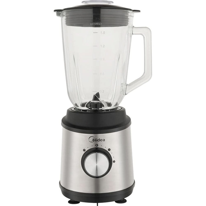 Blender MIDEA MJ-BL6006WE, 1.5l, 800W, viteza variabila, argintiu-negru - WALTI WALTI