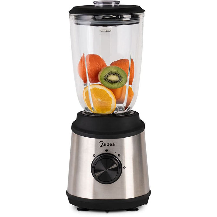 Blender MIDEA MJ-BL6006WE, 1.5l, 800W, viteza variabila, argintiu-negru - WALTI WALTI