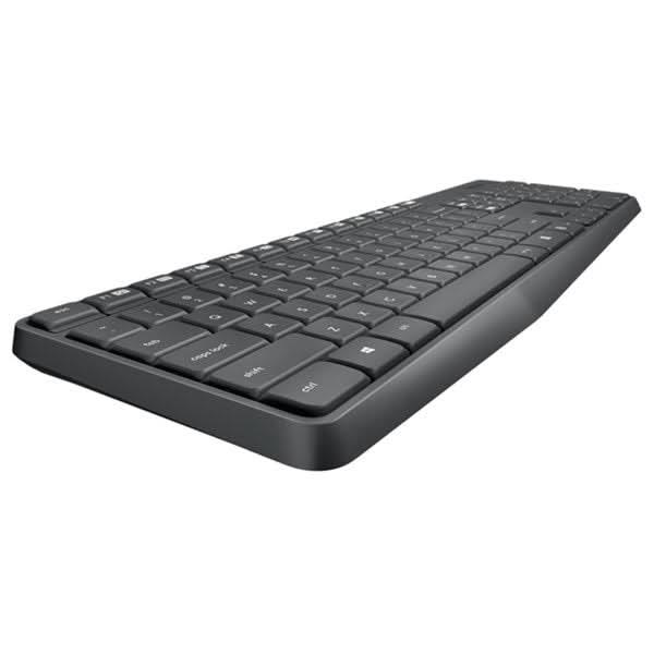 Kit tastatura si mouse Wireless LOGITECH MK235, USB, negru WALTI