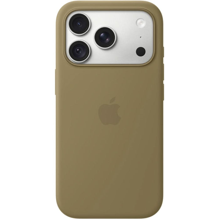 Husa telefon APPLE iPhone 18 Pro Silicone Case cu MagSafe - Olive, MK8V4ZM/A - WALTI WALTI