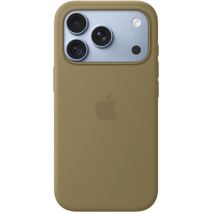 Husa telefon APPLE iPhone 18 Pro Silicone Case cu MagSafe - Olive, MK8V4ZM/A - WALTI WALTI