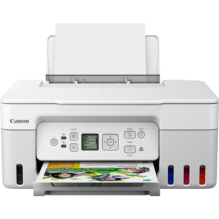 Multifunctional inkjet color CANON Pixma G3471 White CISS, A4, USB, Wi-Fi WALTI