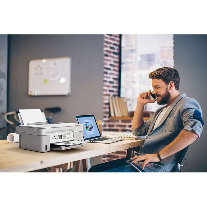 Multifunctional inkjet color CANON Pixma G3471 White CISS, A4, USB, Wi-Fi WALTI