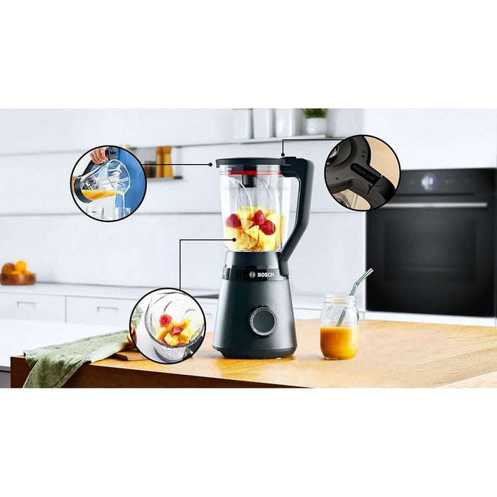 Blender BOSCH VitaPower Seria 4 MMB4151B, 1.5l, 1200W, viteza variabila, negru WALTI